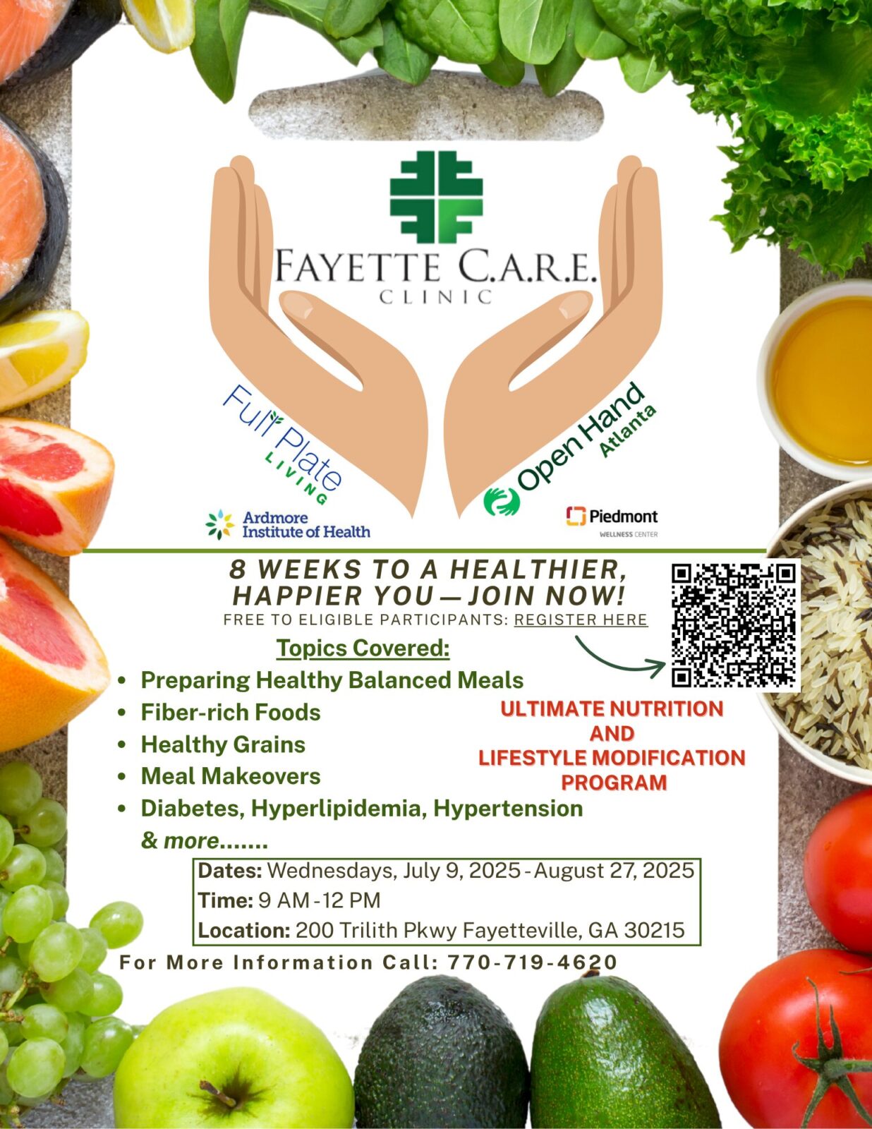 Healthy Living Flyer