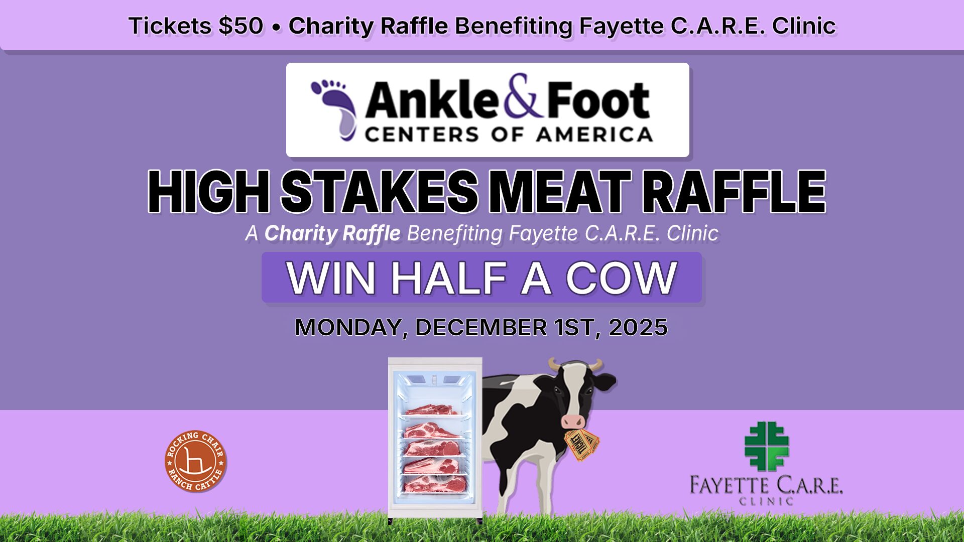 December Meat Raffle Banner
